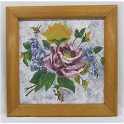 1953 Original Framed Oil Painting By Currah