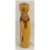 Image 1 : Native American Wooden Carved Indian Statue