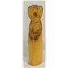 Image 3 : Native American Wooden Carved Indian Statue