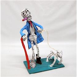 Mexican Day of the Dead Art Paper Mache'