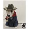 1988 Budweiser Spud McKenzie Cowboy Dog Light