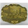 English Brass Buckle for Hughes Tool & Oil Co.