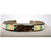 Native American Navajo Inlay Heishi Bracelet
