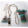 Image 1 : 3 Native American Zuni Beadware