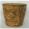 Image 3 : Copper Repousse Bowl with Bull Fighting Scene