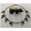 Native American Zuni Necklace & Bear Fetish