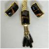 Image 2 : Tiger Eye Necklace & Earrings