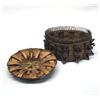 Image 2 : Native American Lidded Porcupine Basket