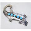 Image 3 : Native American Navajo Lizard Pin by Tim Yazzie