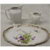 Image 1 : European Fine Porcelain China Pitchers & Tray