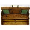 Image 2 : Antique Mission Style Desk Organizer