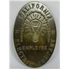 Brass California Electric Company Employee Pin
