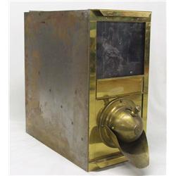 Antique Brass Coffee Bean Dispenser