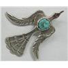 Image 1 : Native American Navajo Peyote Bird Pin