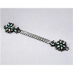 Native American Zuni Ladies Turquoise Watch Band