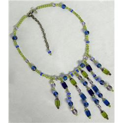 Chico's Glass Beaded Necklace