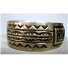 Image 2 : Native American Navajo Storyteller Silver Bracelet