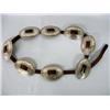 Native American German Silver Concho Belt