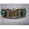 Image 2 : Native American Navajo Sandcast Watchband