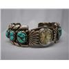Image 3 : Native American Navajo Sandcast Watchband