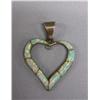 Image 1 : Native American Zuni Heart Pendant