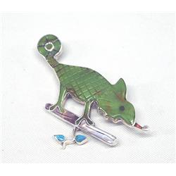 Native American Zuni Pin/Pendant by Comasoma