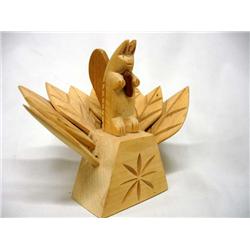 New Mexico Spanish Colonial Wood Carving Figure