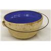Antique Crock Bowl With Handle