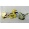 Folk Art Handpainted Birds