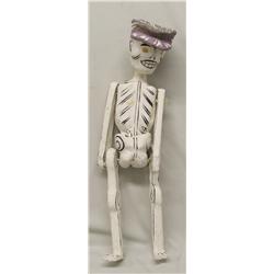 Mexican Day Of The Dead Skeleton Paper Mache