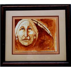 1982 Native American Original Painting
