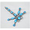 Image 2 : Native American Zuni Dragonfly Pin/Pendant by Quam