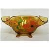 Image 3 : Amber Glass Bowl Handpainted by Kills Thunder