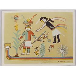 Native American Limited Edition Print By Kabotie