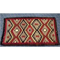 1930 Native American Navajo Textile Rug