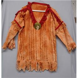Native American Blackfoot Cloth Shirt