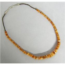 Native American Navajo Spiny Oyster Bead Necklace