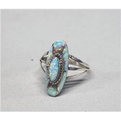 Native American Zuni Opal Ring