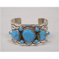 Native American Navajo Bracelet by Joe Tso