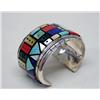 Image 3 : Native American Navajo Inlay Bracelet