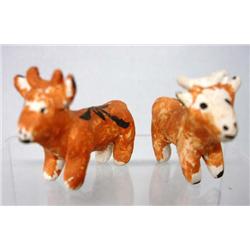 2 Native American Acoma Mud Toys