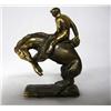 Image 1 : Metal Bronc Rider Statue
