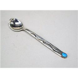 Native American Navajo Silver Spoon