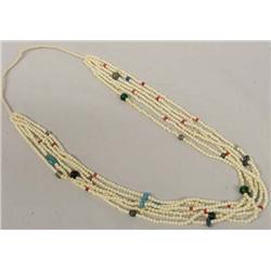 Native American Santo Domingo 6 Strand Necklace
