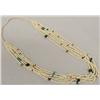Native American Santo Domingo 6 Strand Necklace