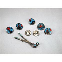 Native American Navajo Pin plus