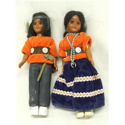 1950's Native American Navajo Dolls