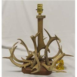 Deer Antler Lamp Base