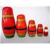 Image 2 : Babushka Nesting Santa Claus Dolls