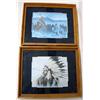 Image 1 : 2 Wormwood Framed Native American Prints